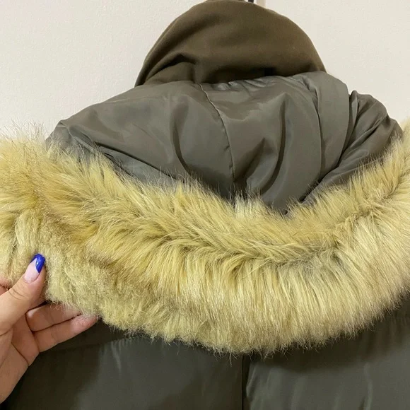 🧥HP🧥 French Connection Womens Faux Coat 1